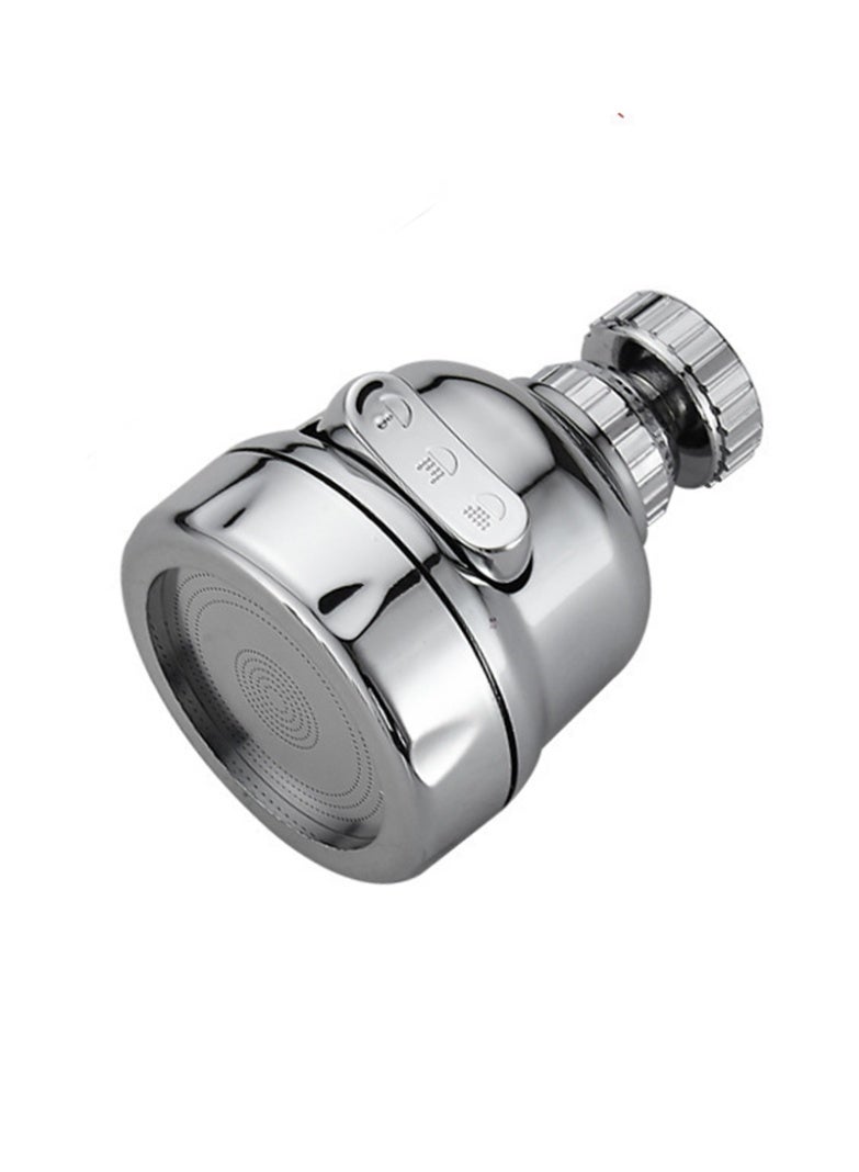 360° Swivel Aerator Nozzle for Kitchen Faucet, 3 Spray Settings (Jet/Spray/Aerated), Easy-Install Water Saving Spray Head, Universal Fit - Image 1